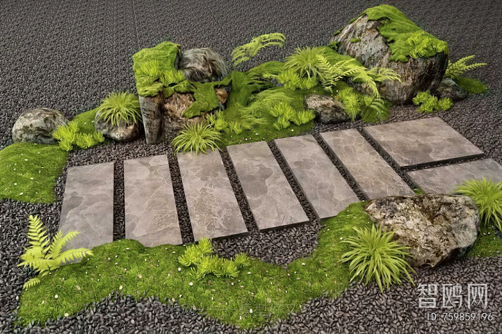 Japanese Style Courtyard/landscape