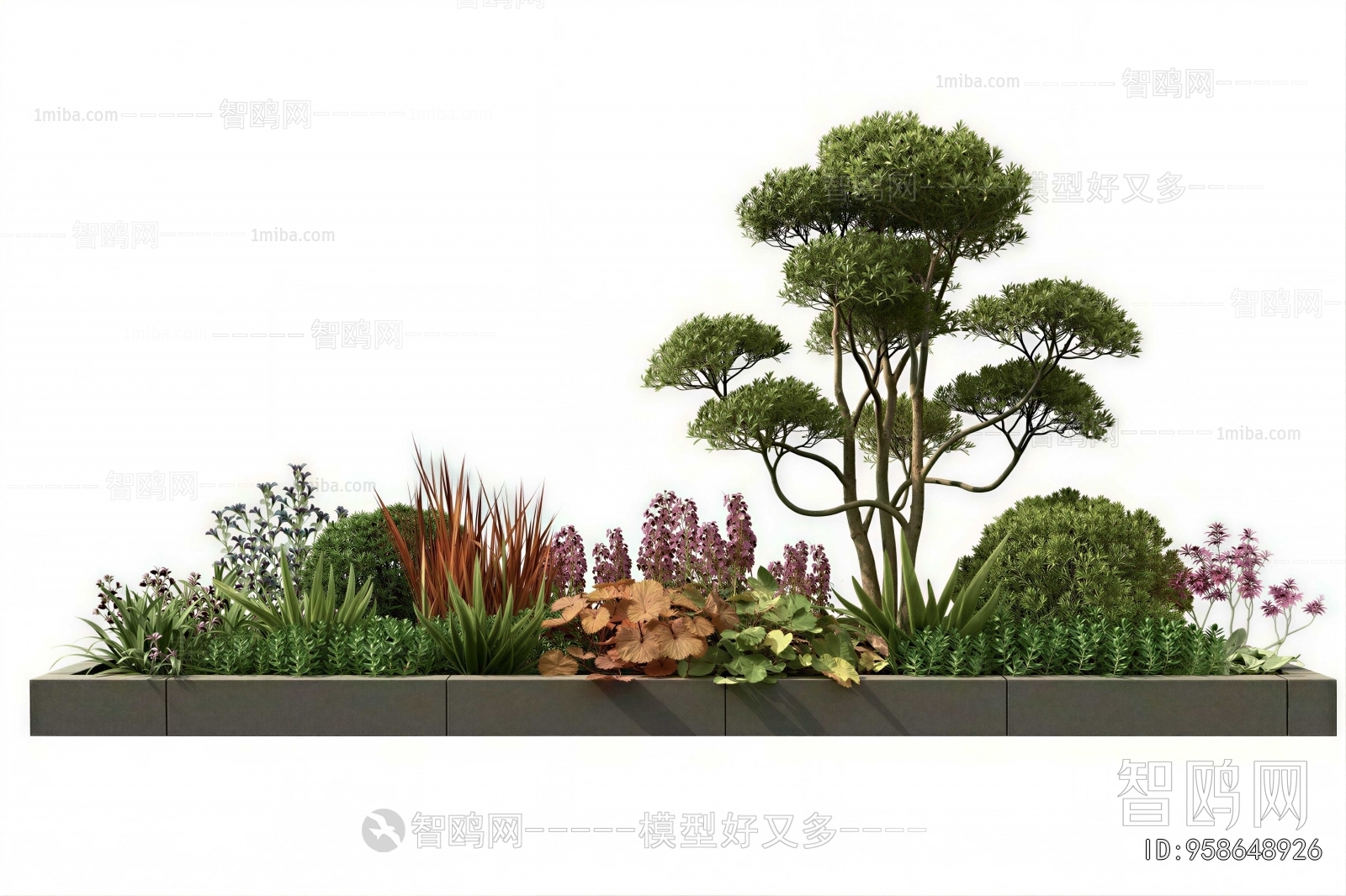 Modern Flower Bed, Flower Bowl, Flower Box