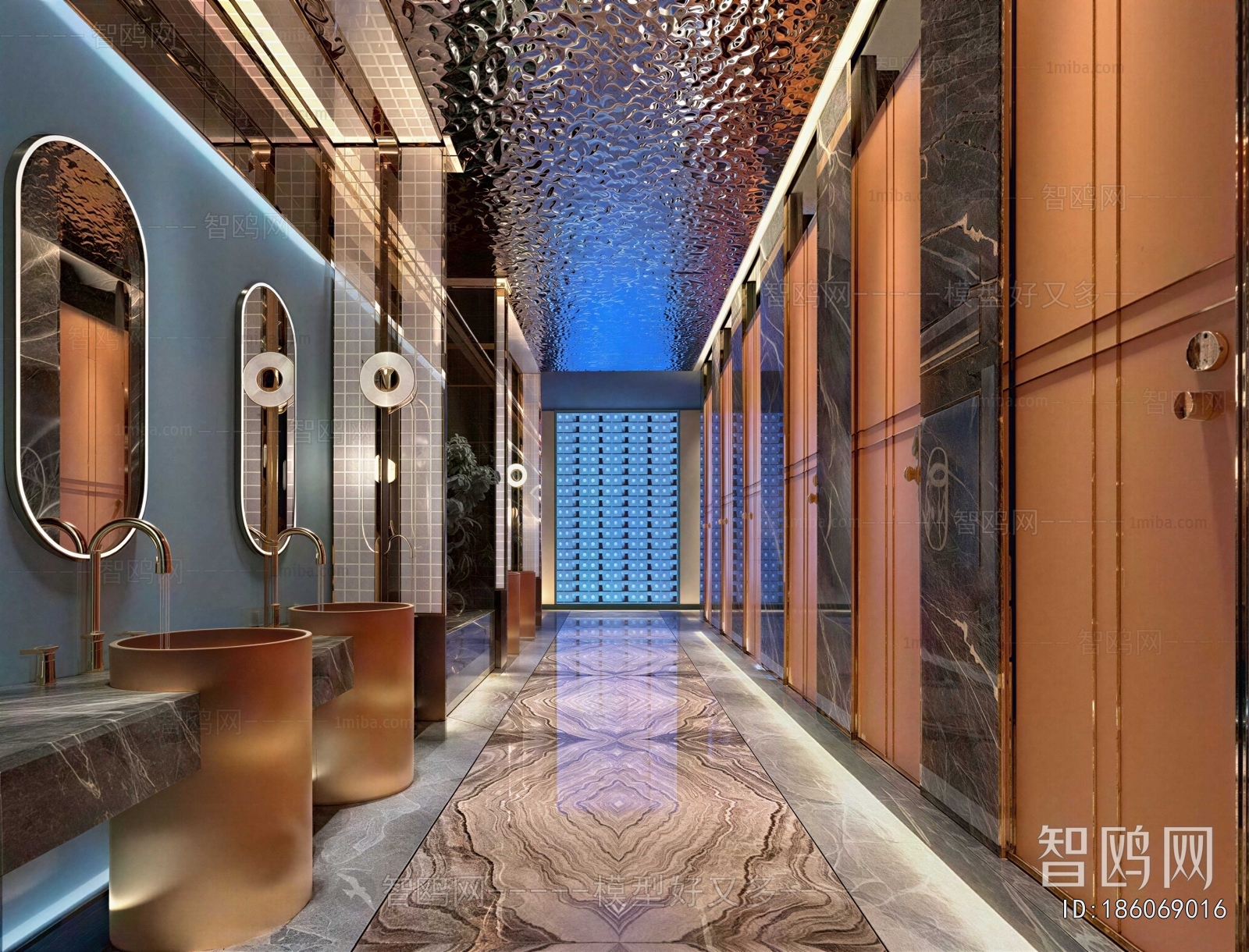 Modern Public Toilet