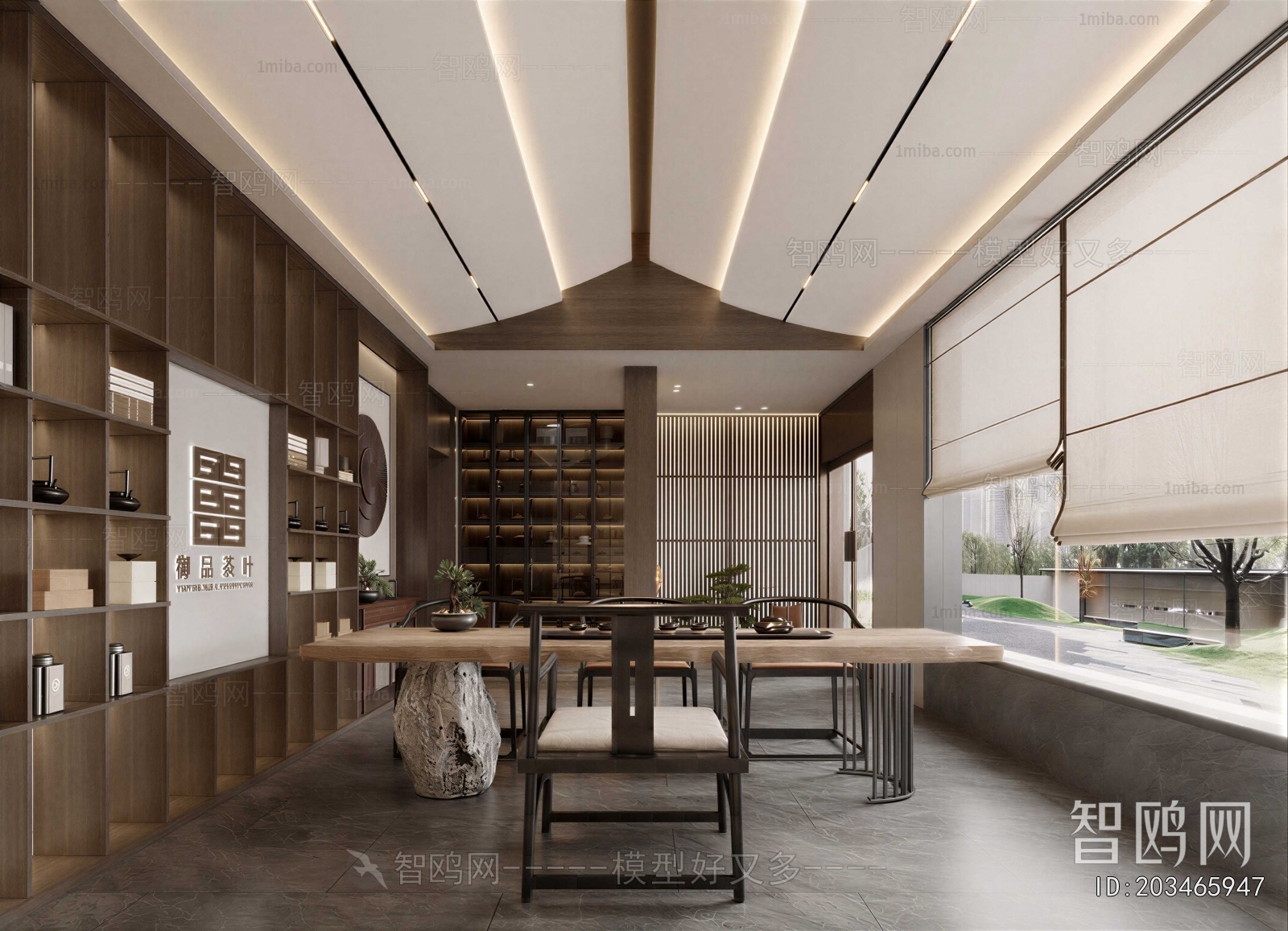 New Chinese Style Tea House