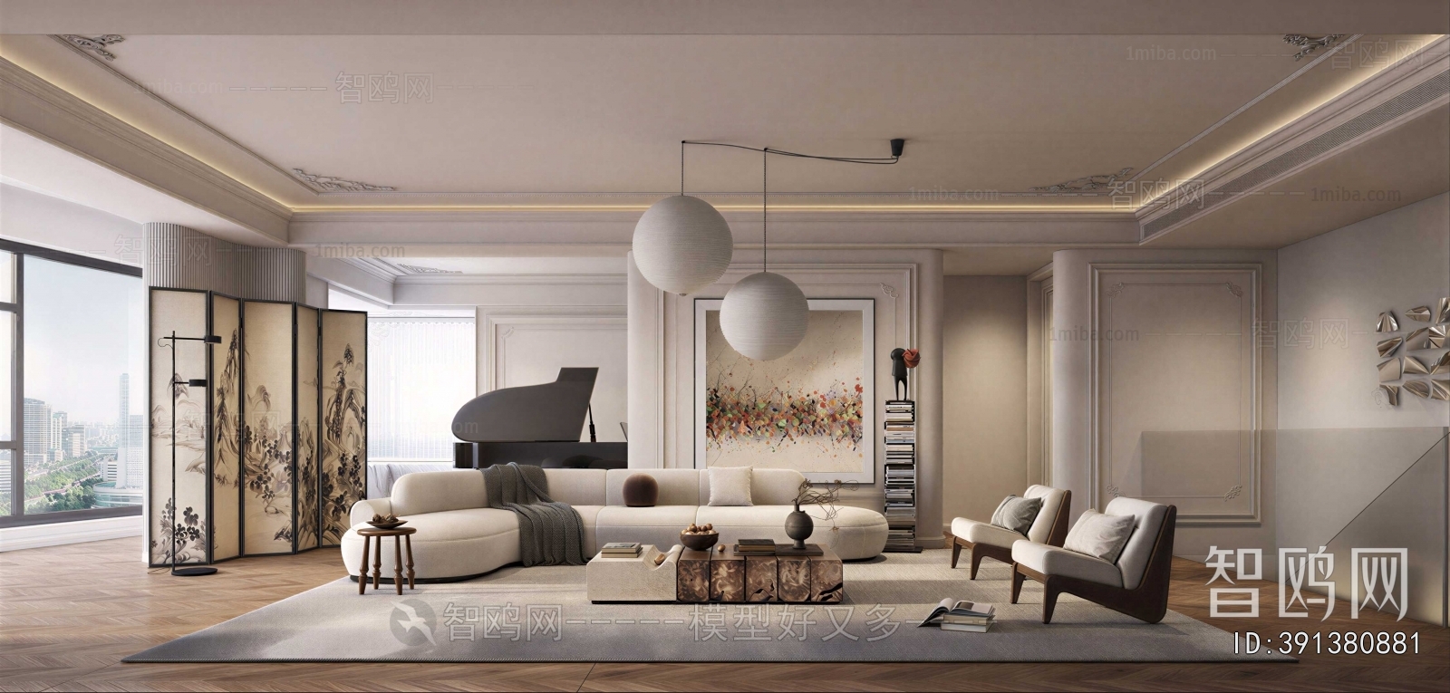 French Style A Living Room