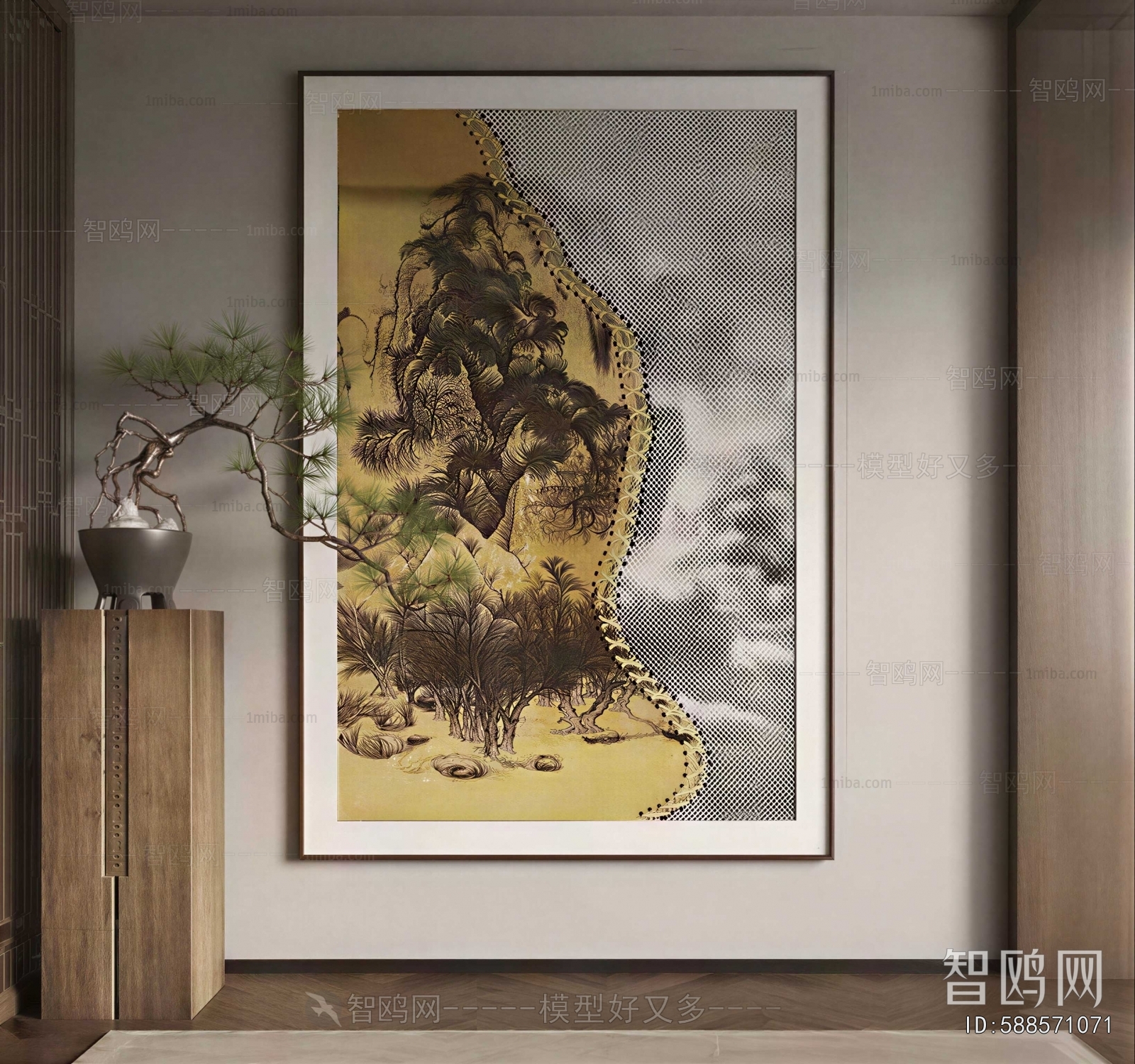 New Chinese Style Painting