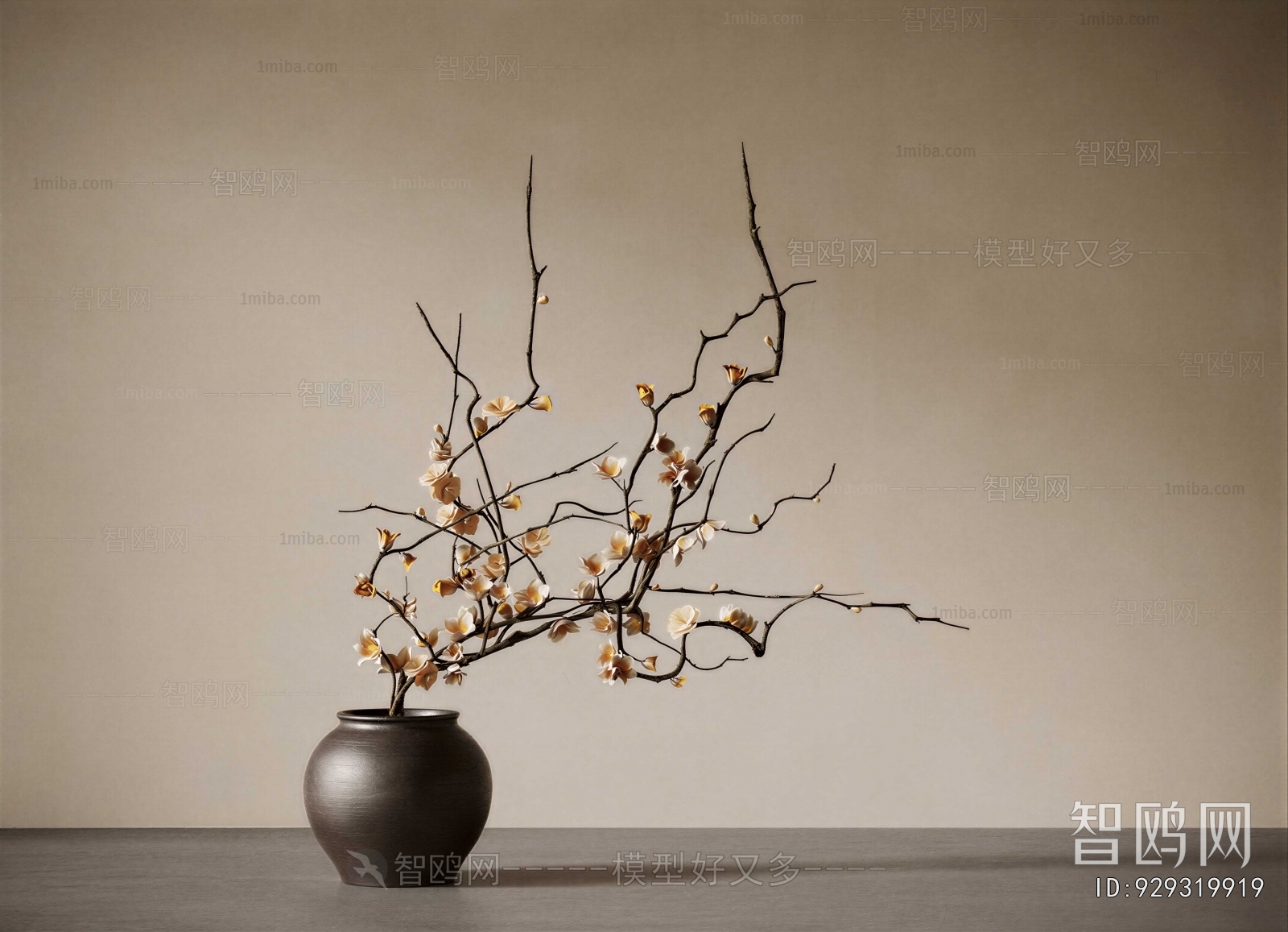 New Chinese Style Flower Arrangement