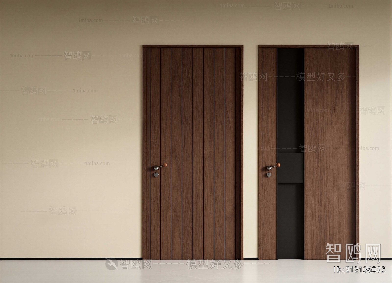Modern Single Door