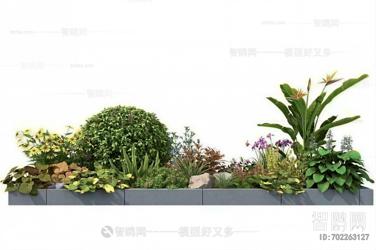 Modern Flower Bed, Flower Bowl, Flower Box