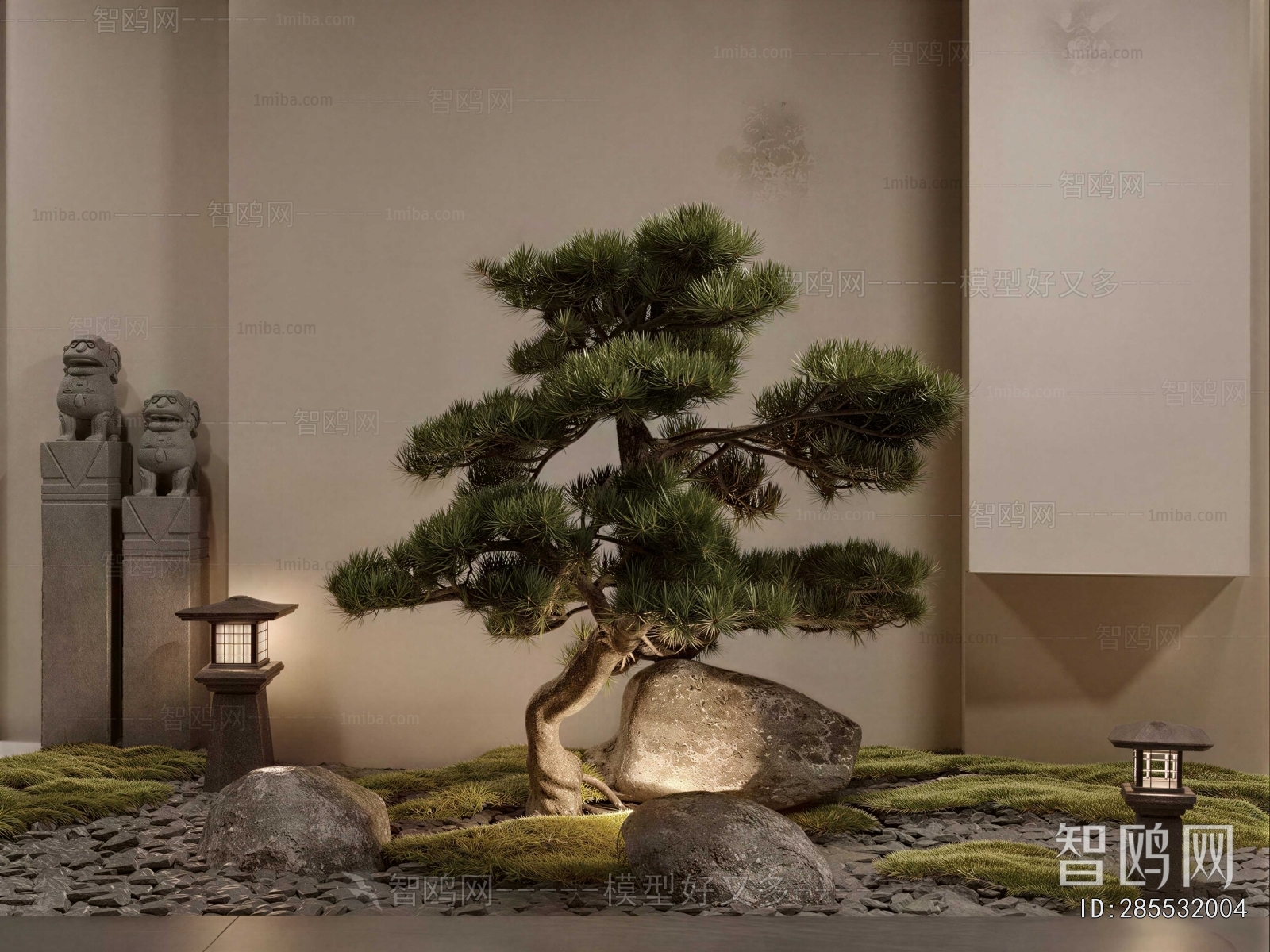 Japanese Style Plant Landscaping