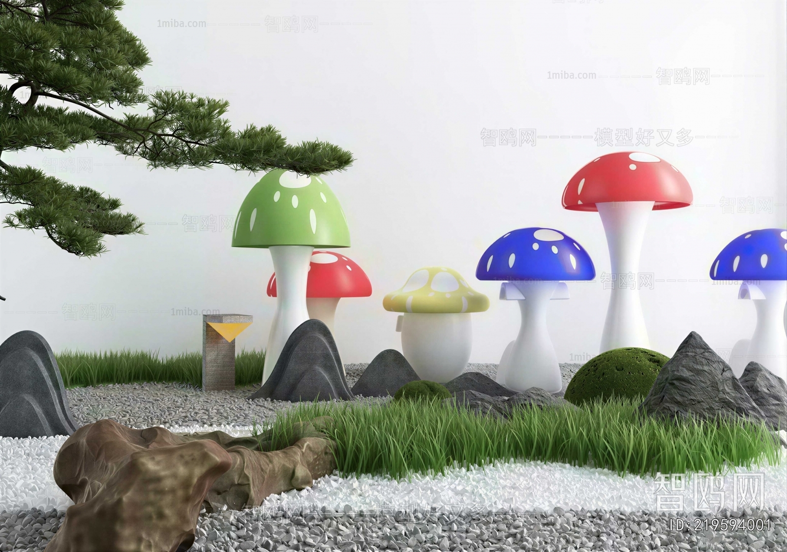 New Chinese Style Plant Landscaping