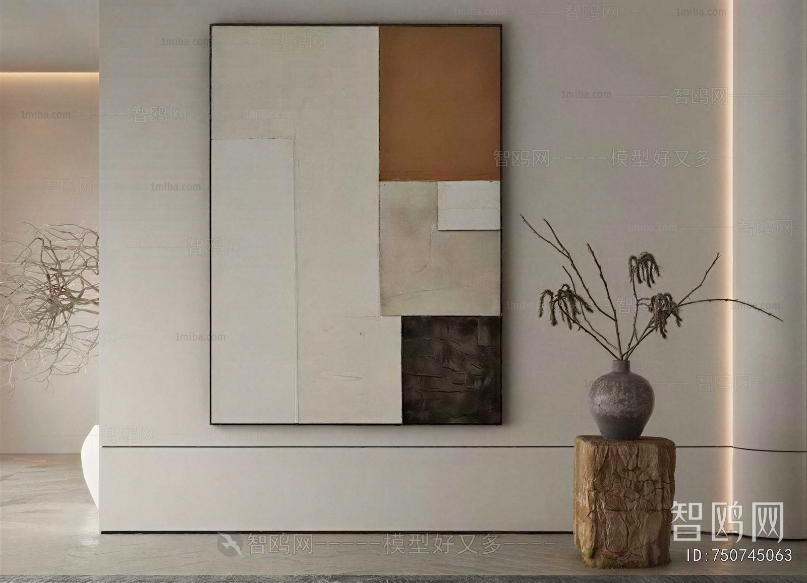 Wabi-sabi Style Painting