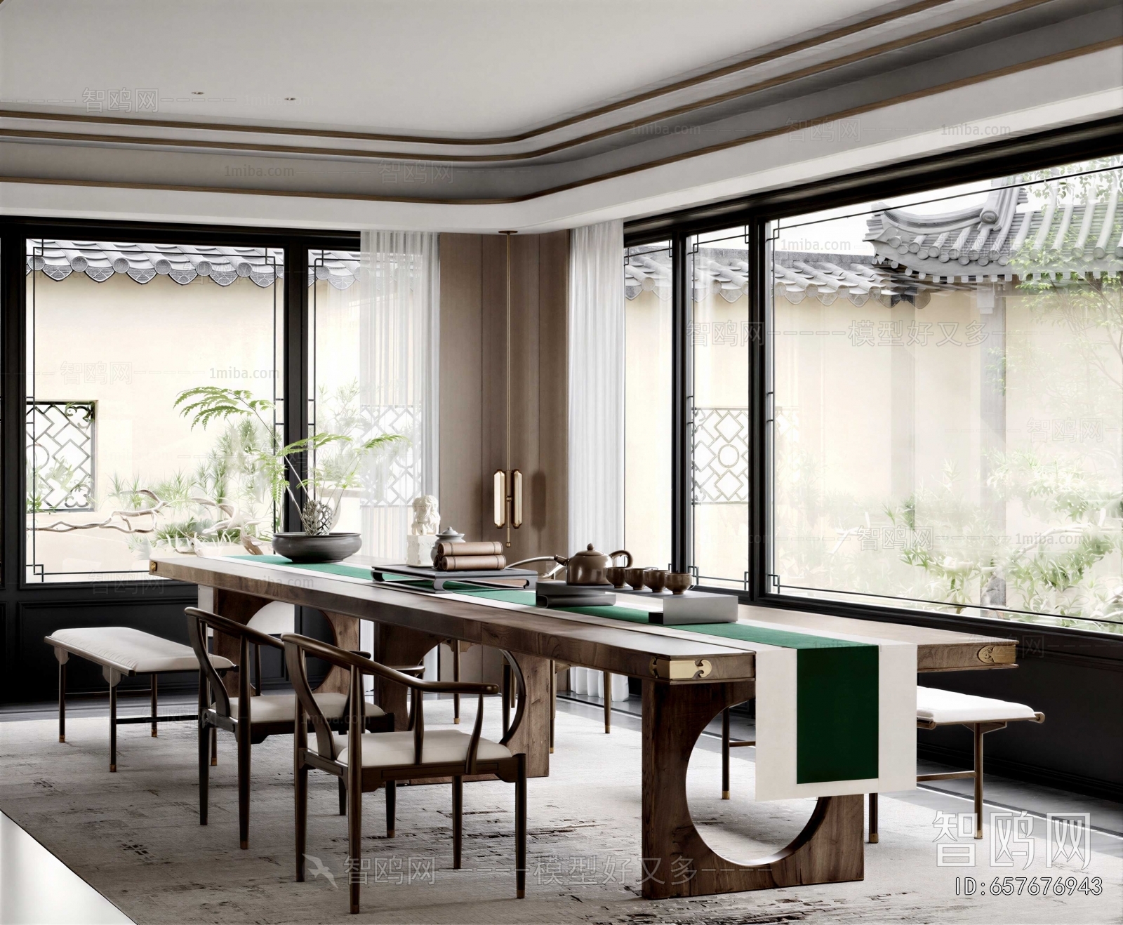 New Chinese Style Tea House