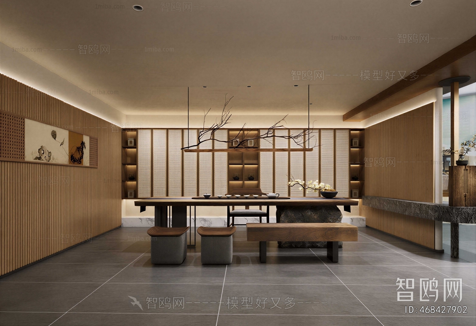 New Chinese Style Tea House