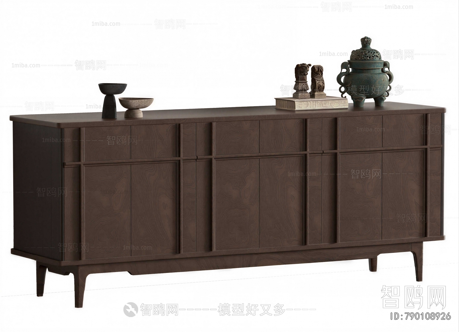 Wabi-sabi Style Entrance Cabinet