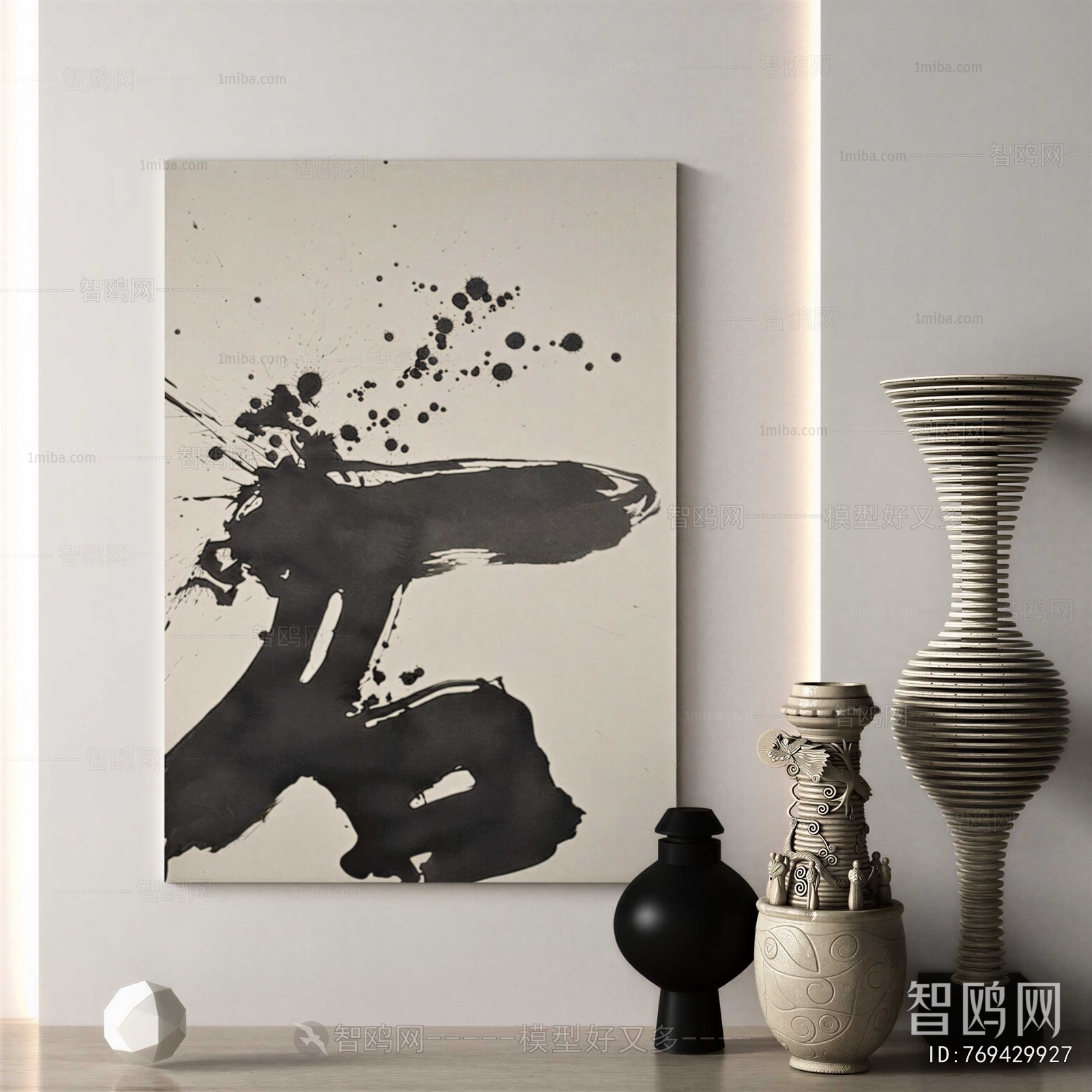 Wabi-sabi Style Painting