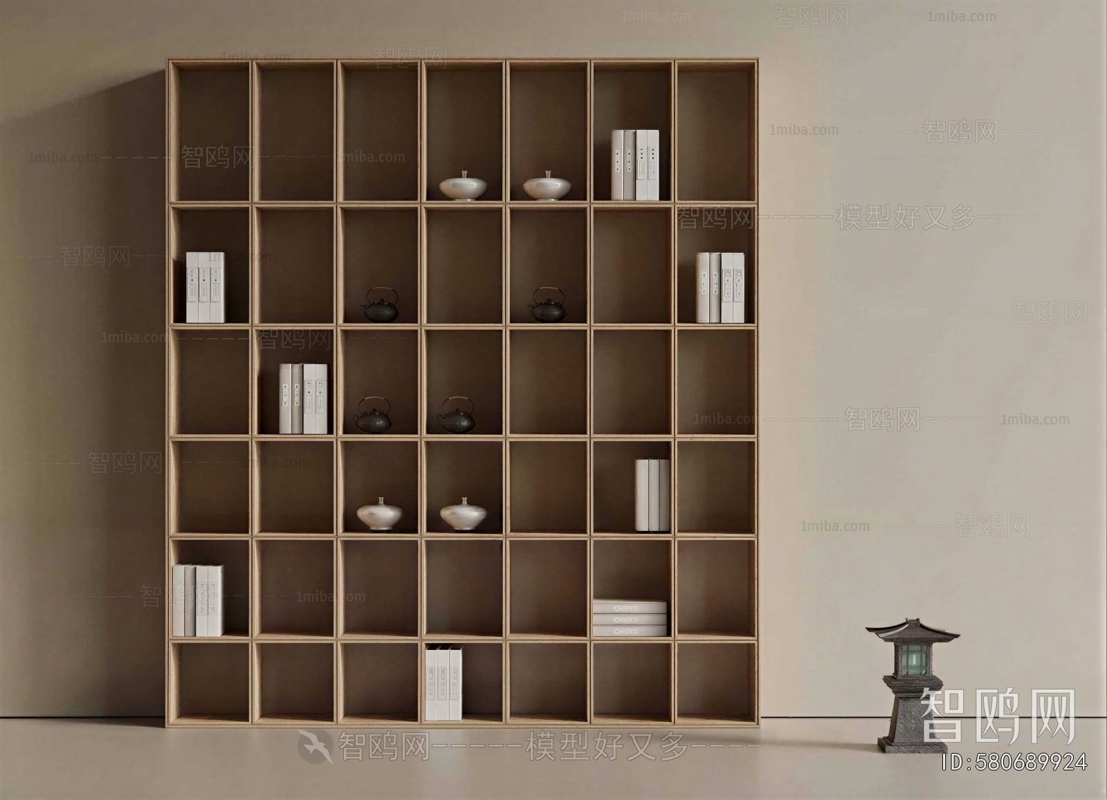 New Chinese Style Bookcase