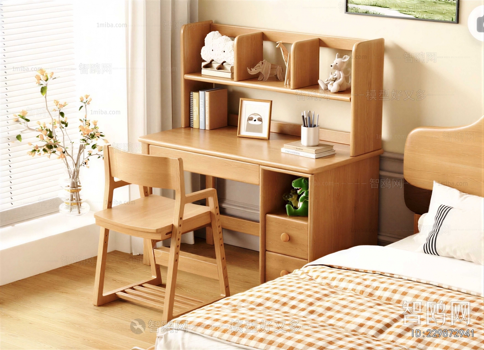 Modern Computer Desk And Chair