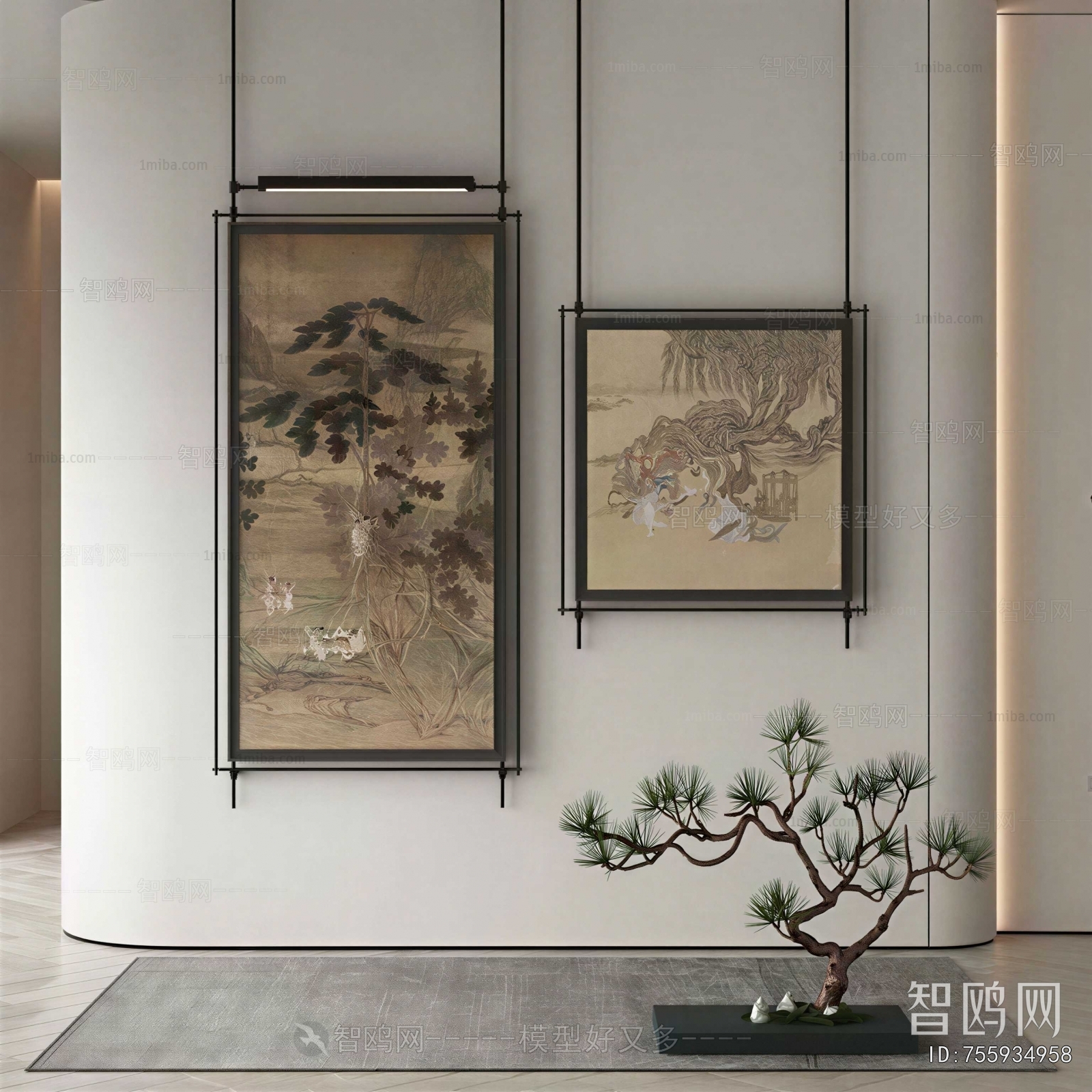 New Chinese Style Painting