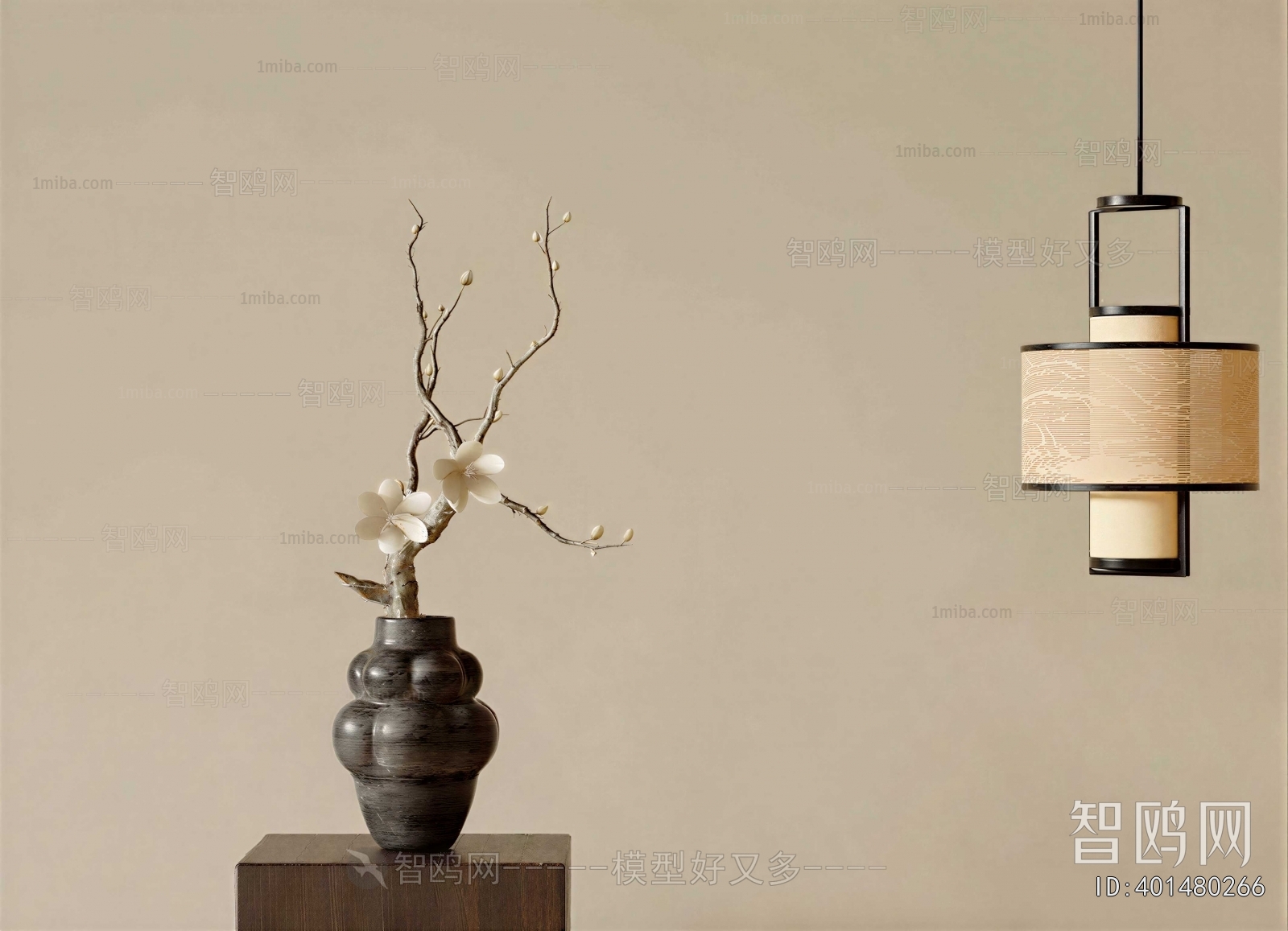 New Chinese Style Flower Arrangement