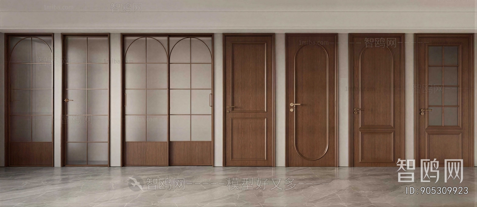 French Style Single Door