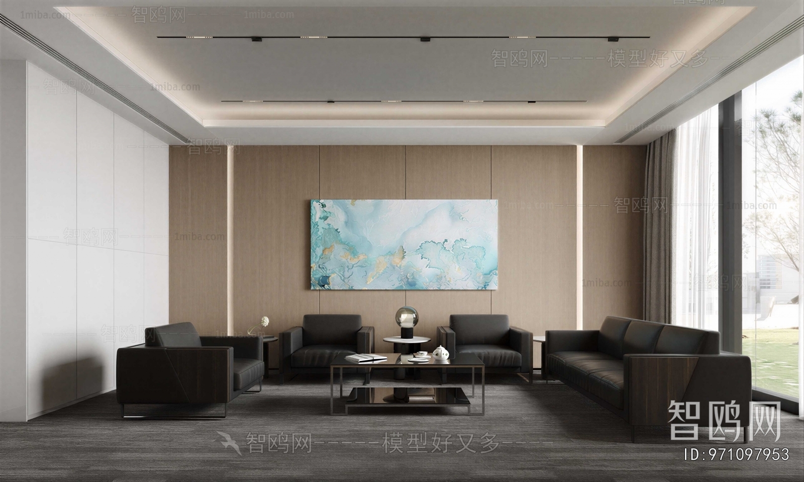 Modern Reception Room