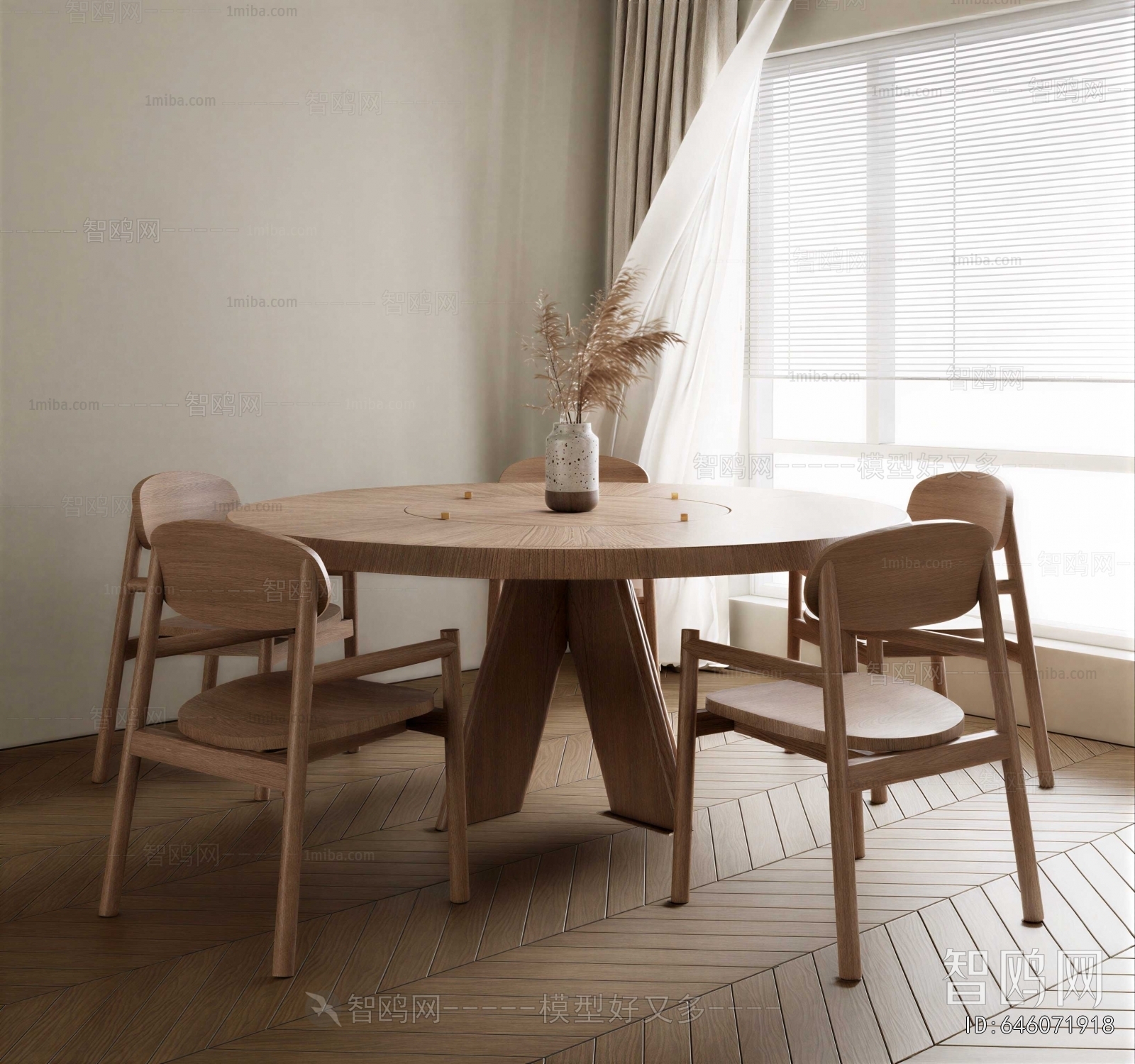 Nordic Style Dining Table And Chairs