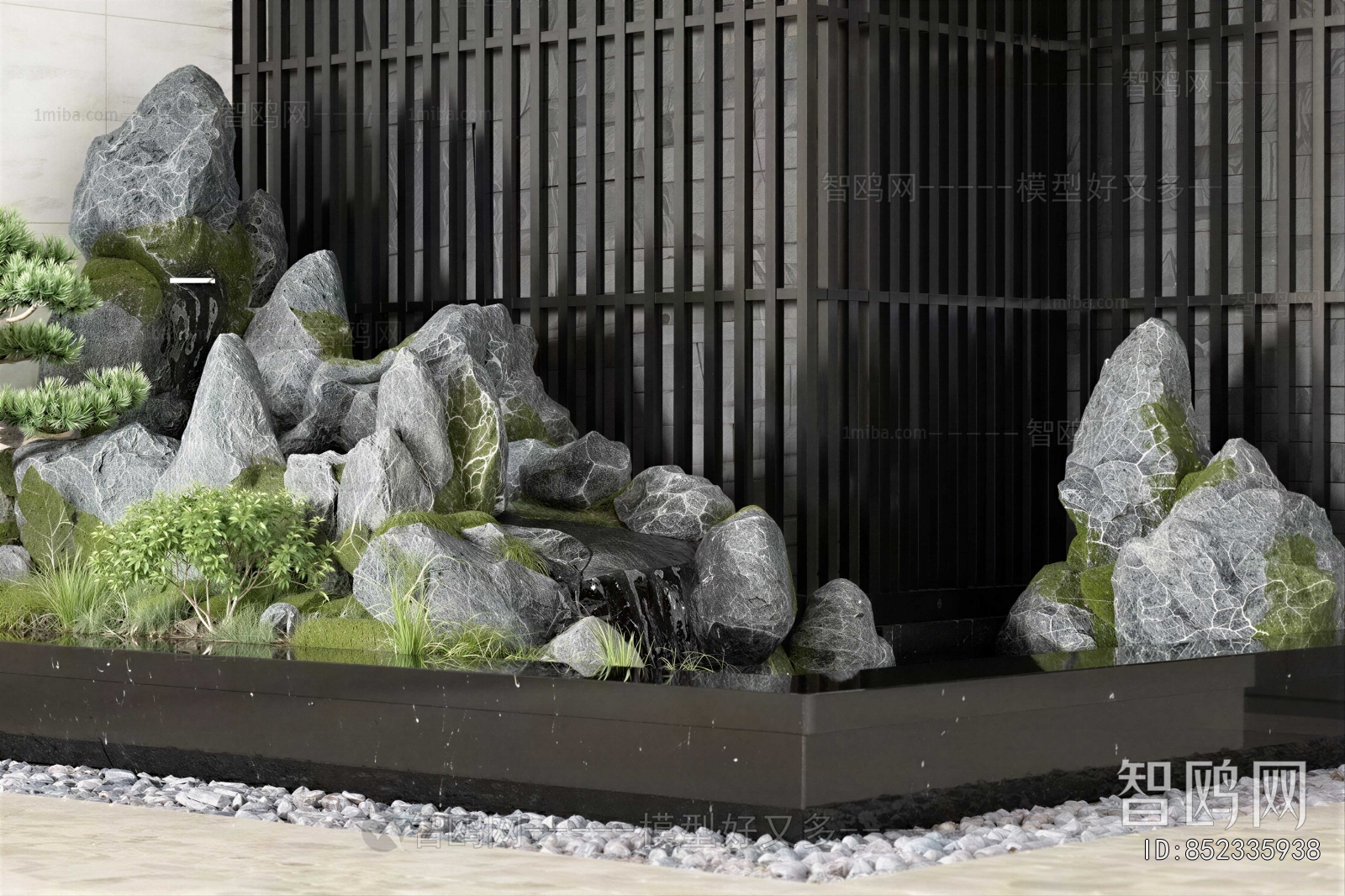 New Chinese Style Plant Landscaping