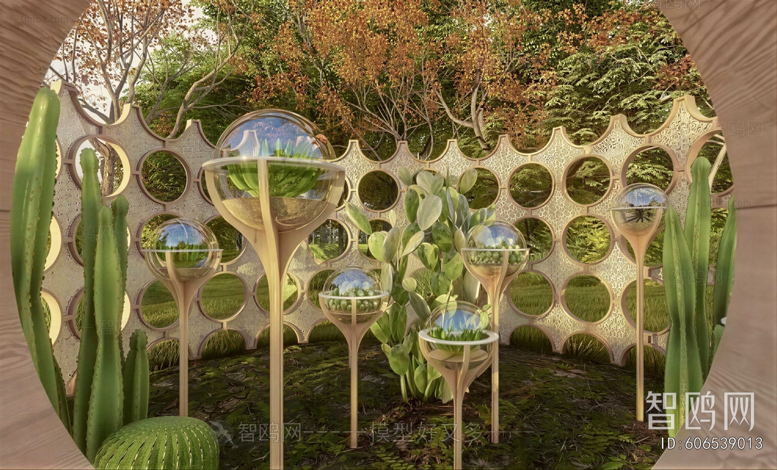 Modern Courtyard/landscape