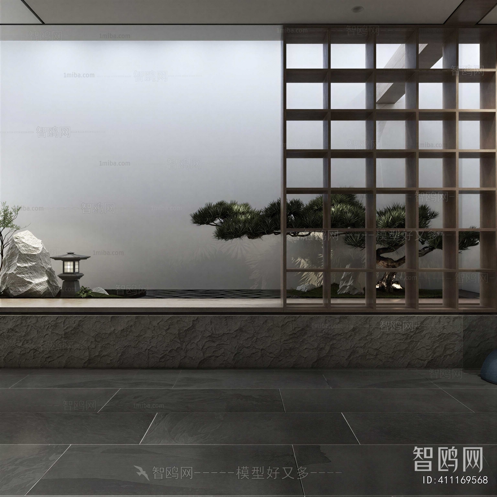 New Chinese Style Plant Landscaping