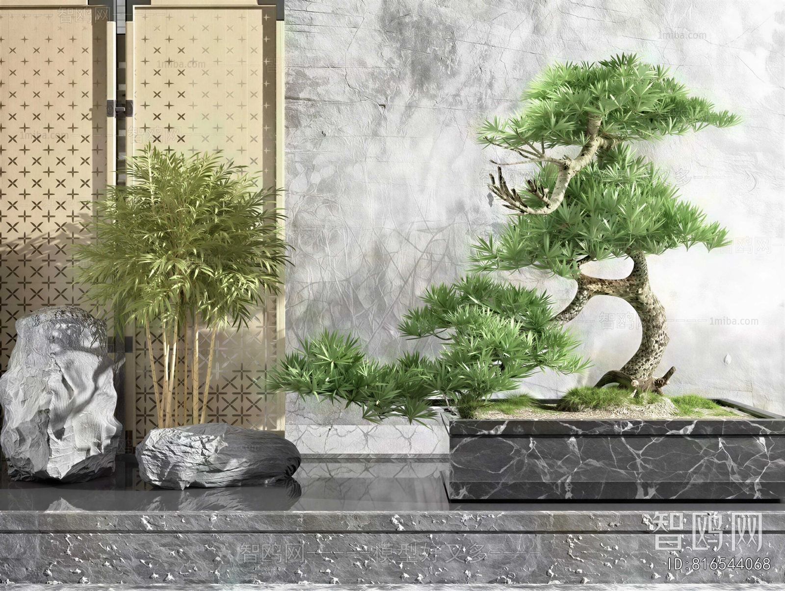 New Chinese Style Bonsai
