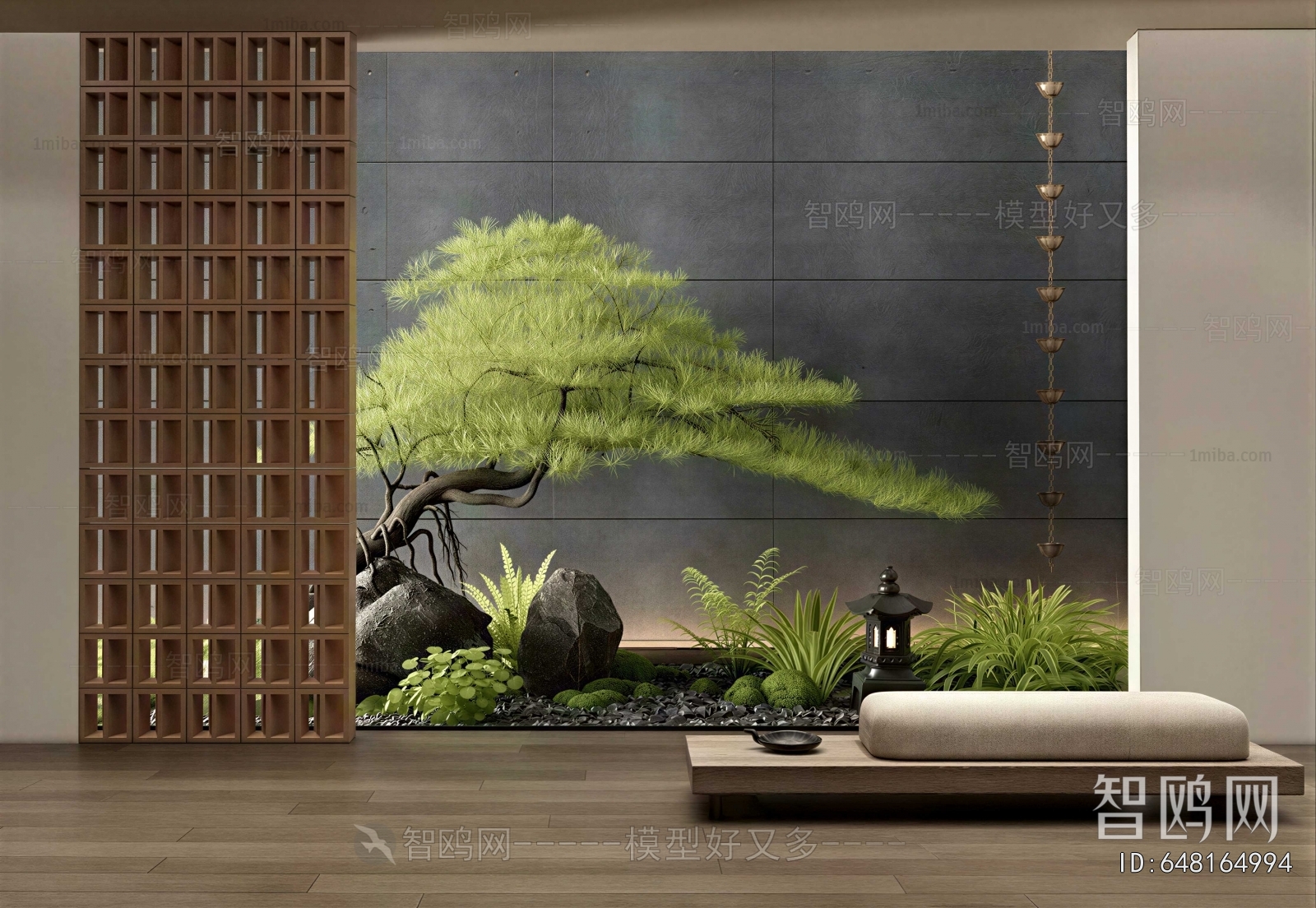 Japanese Style Plant Landscaping