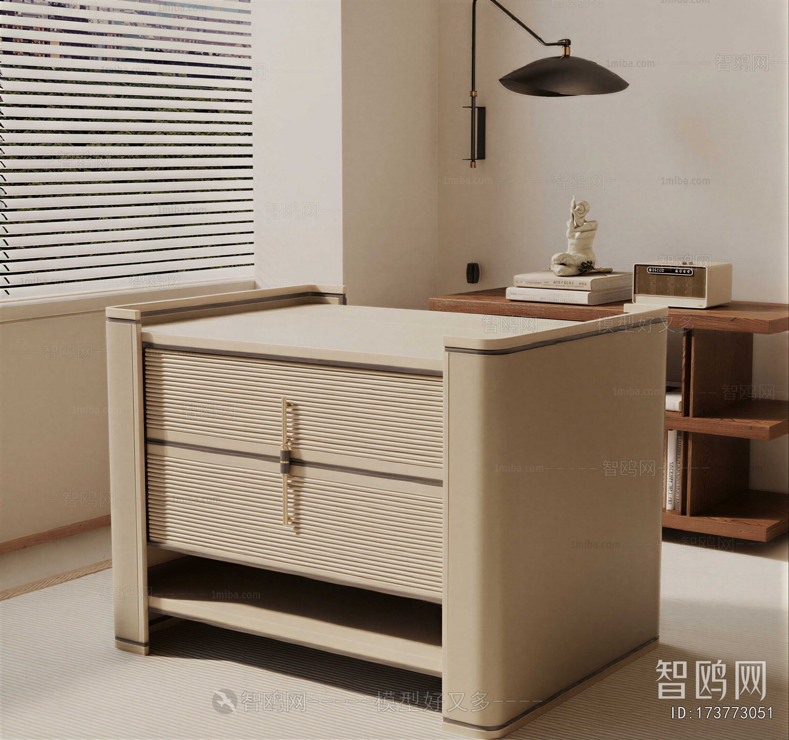 Modern Bedside Cupboard