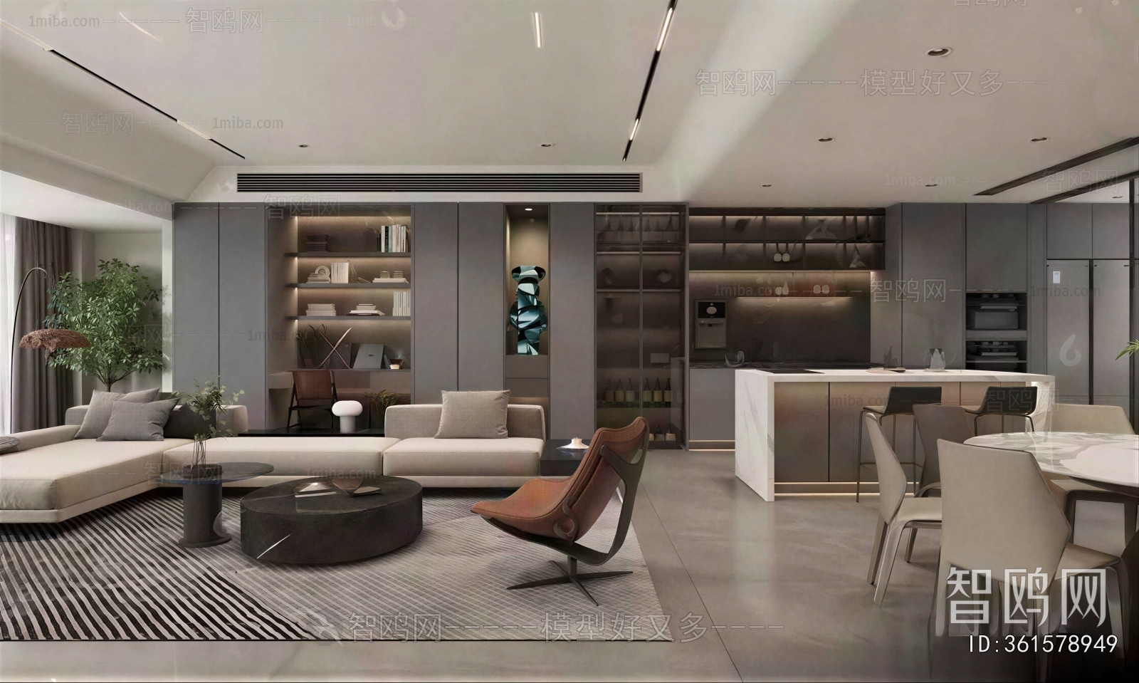 Modern A Living Room