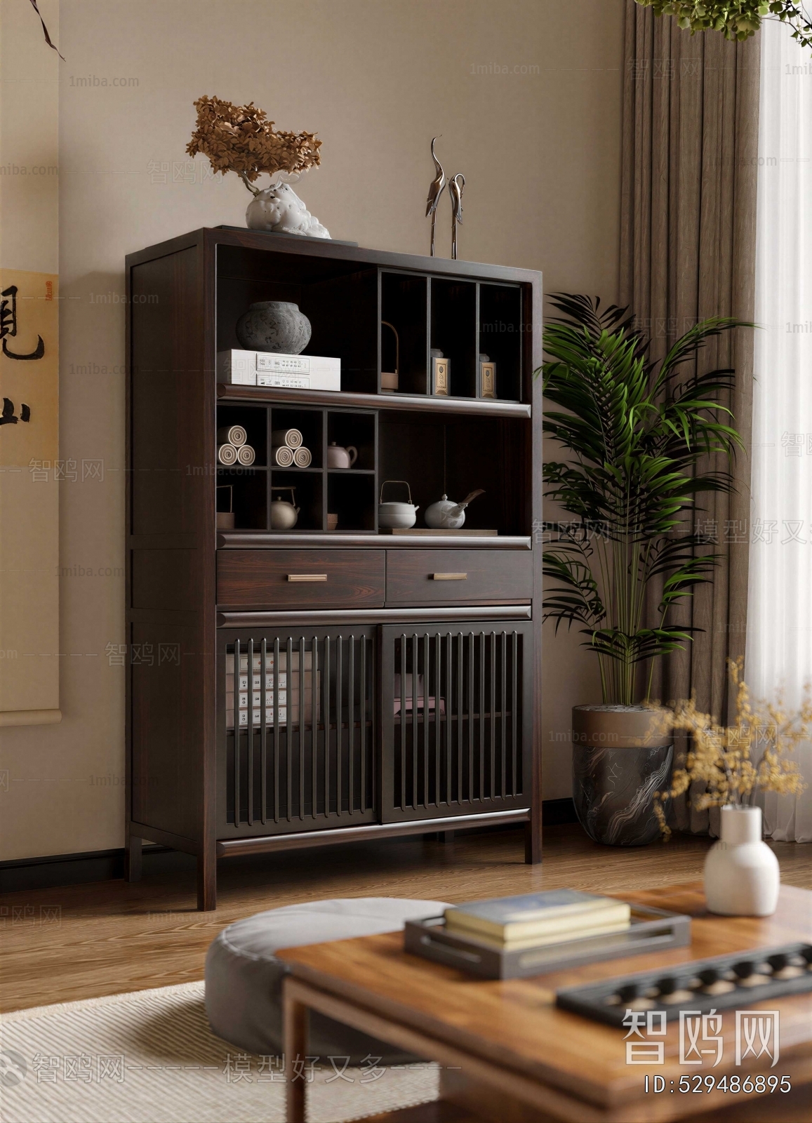 New Chinese Style Antique Rack