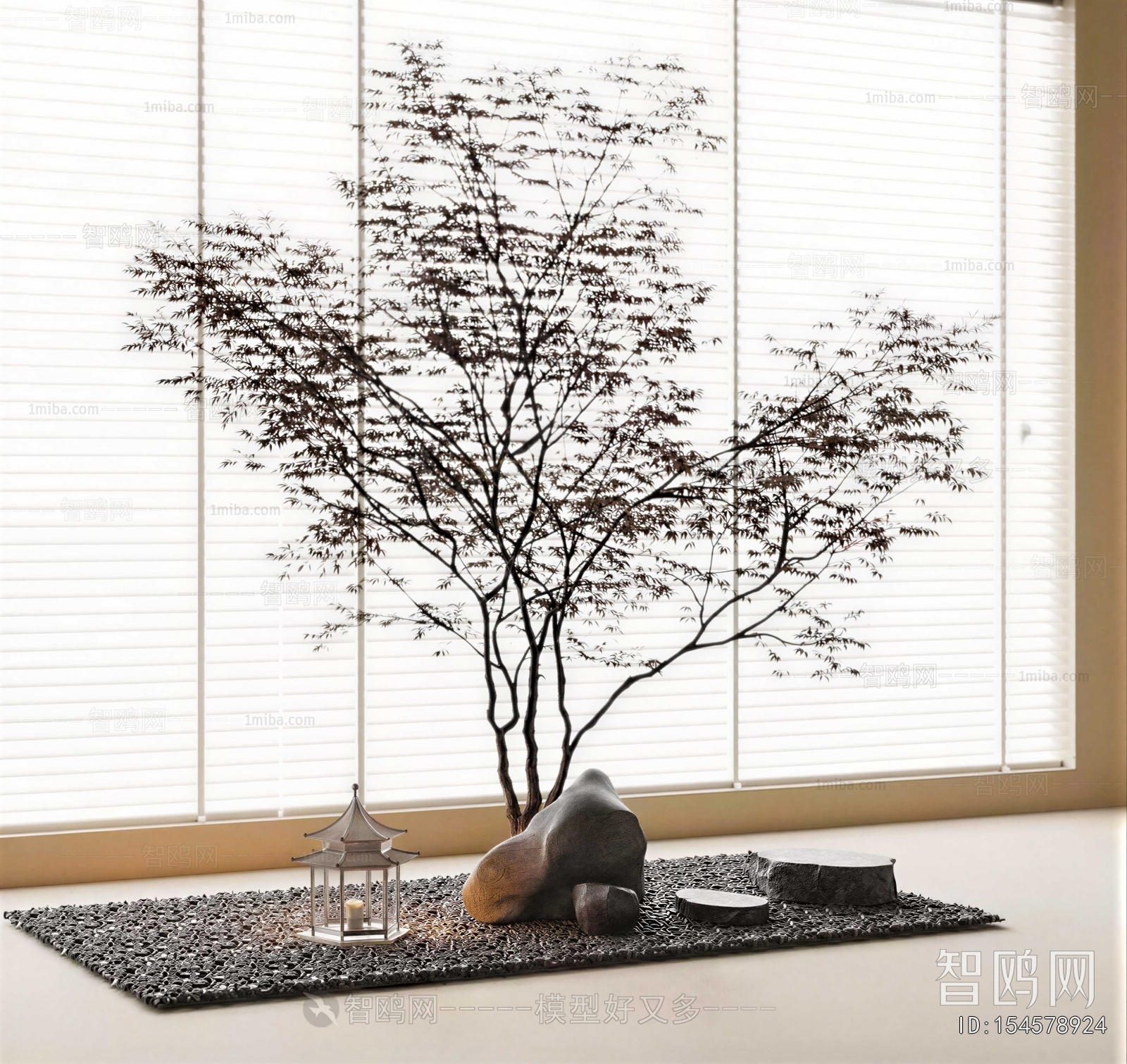 New Chinese Style Plant Landscaping