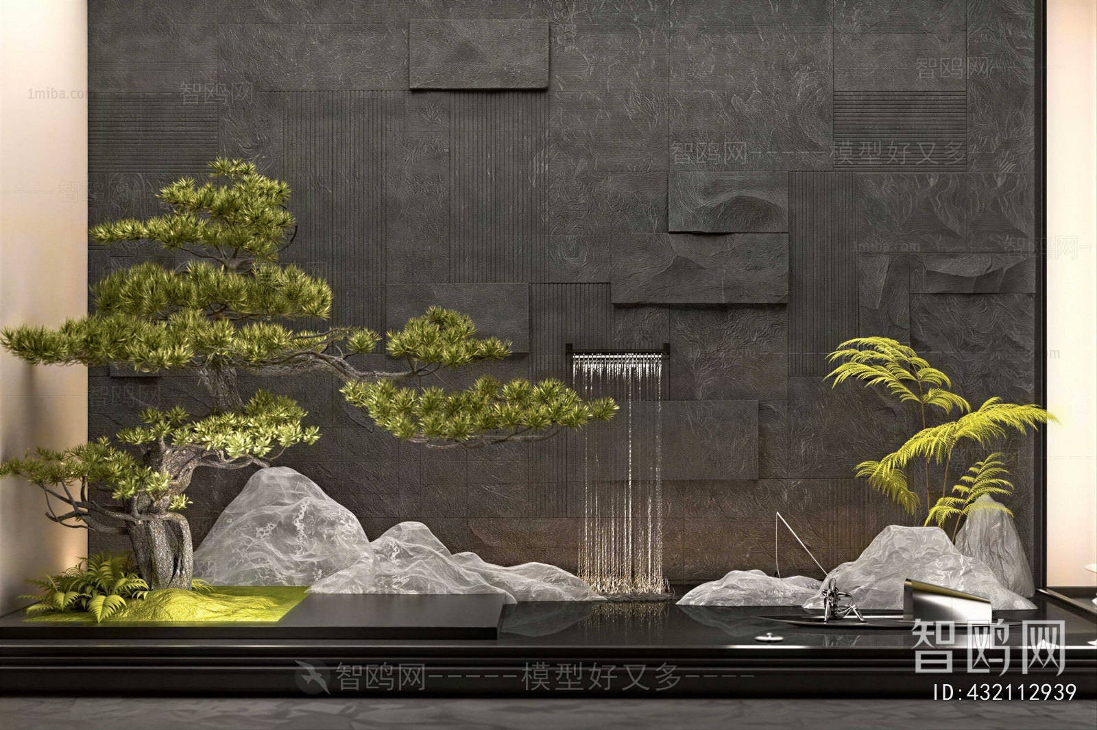 New Chinese Style Plant Landscaping