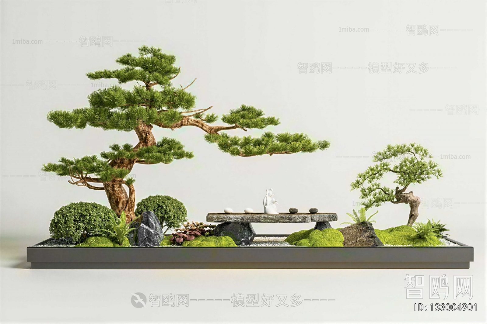 New Chinese Style Plant Landscaping