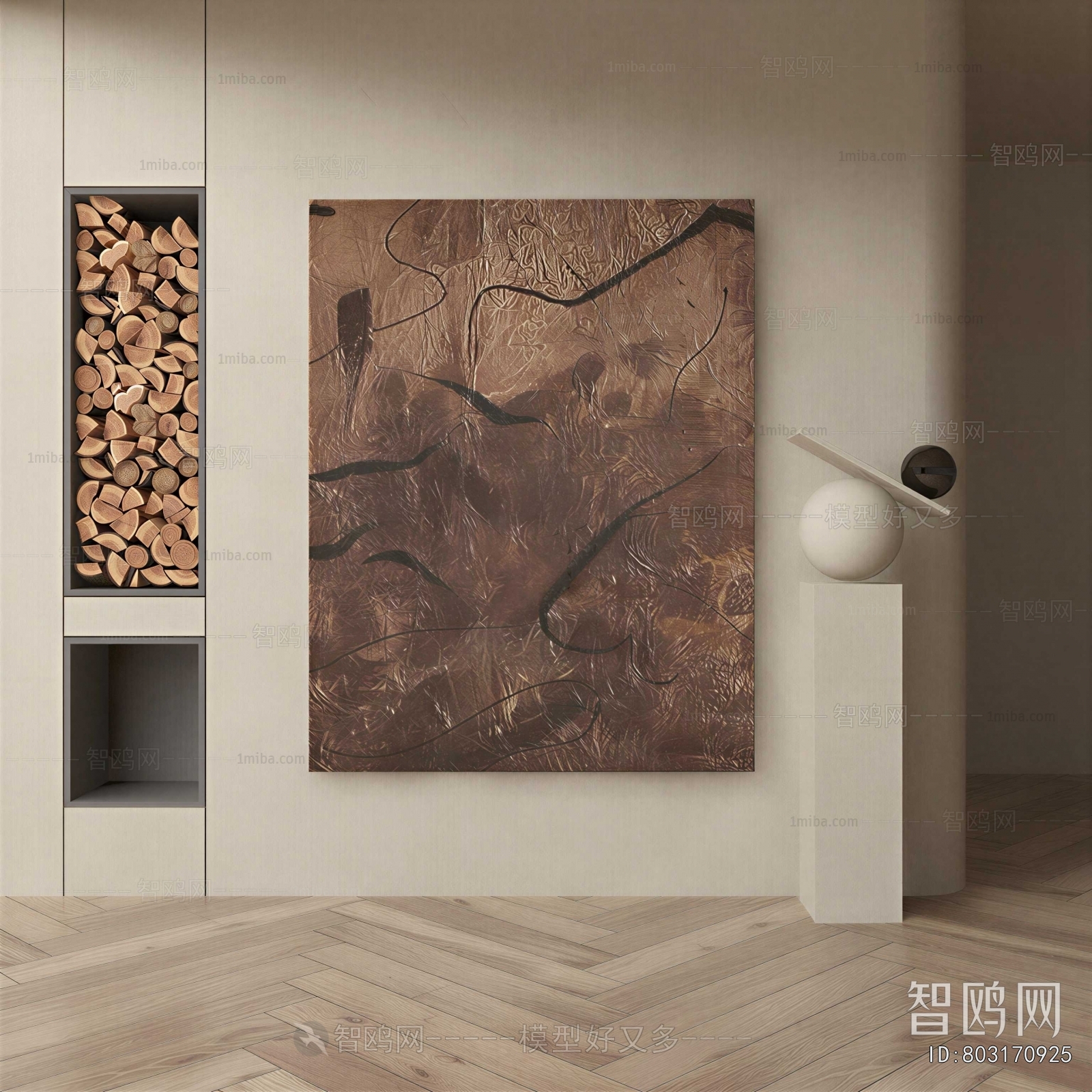 Wabi-sabi Style Painting