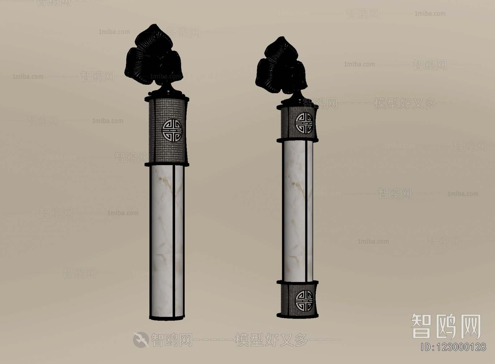 New Chinese Style Wall Lamp