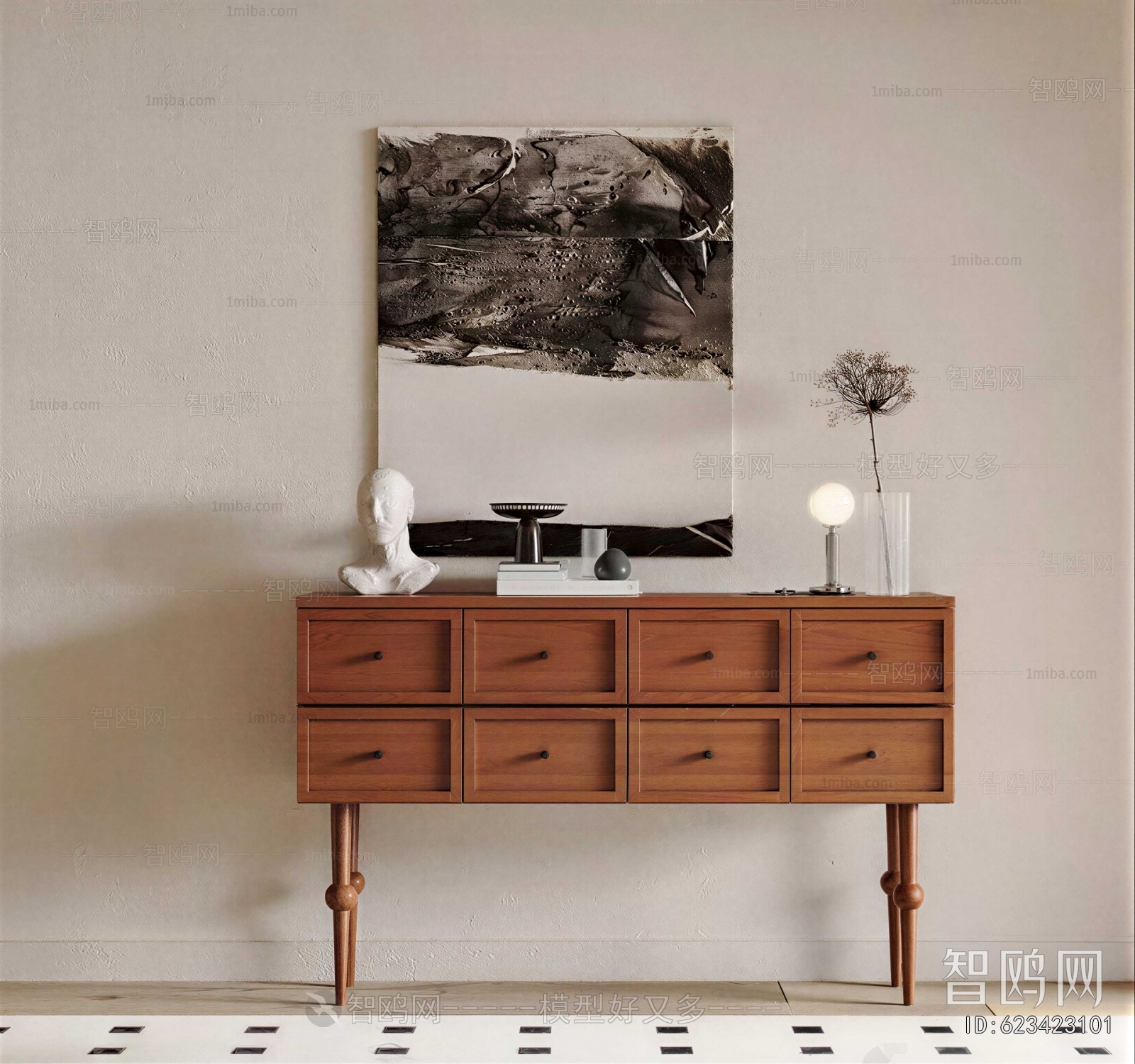 Modern Entrance Cabinet