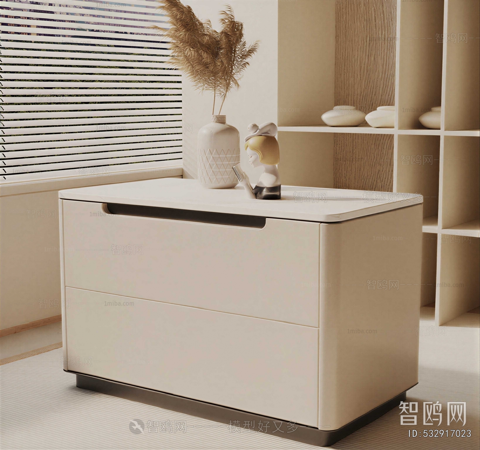 Modern Bedside Cupboard