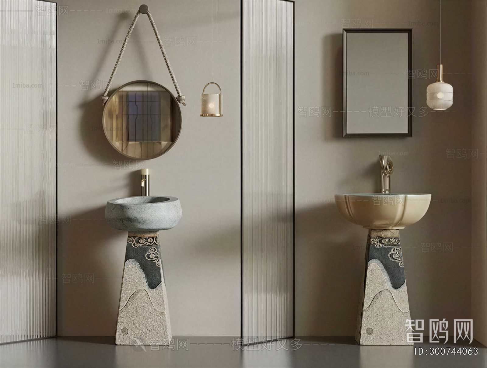 New Chinese Style Basin