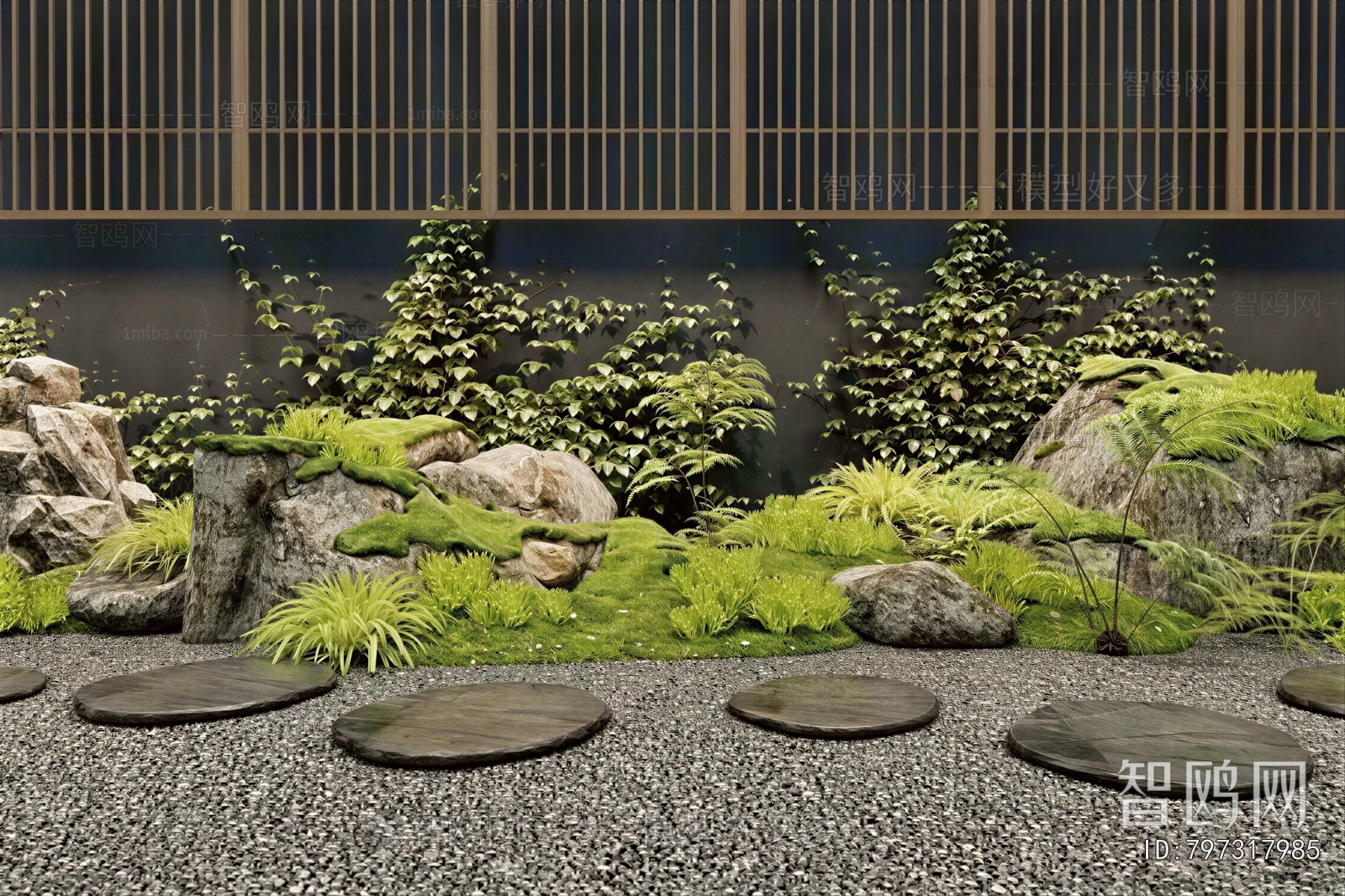 Japanese Style Courtyard/landscape