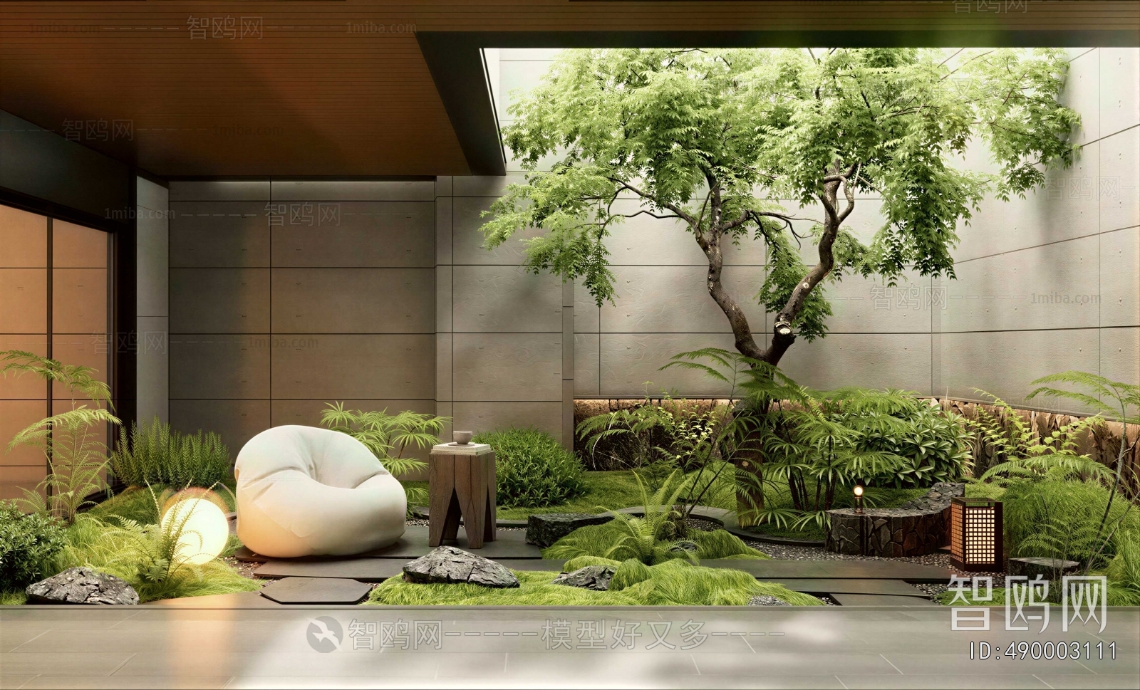 Japanese Style Courtyard/landscape