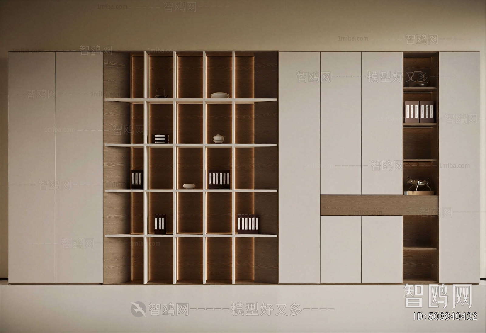 New Chinese Style Bookcase