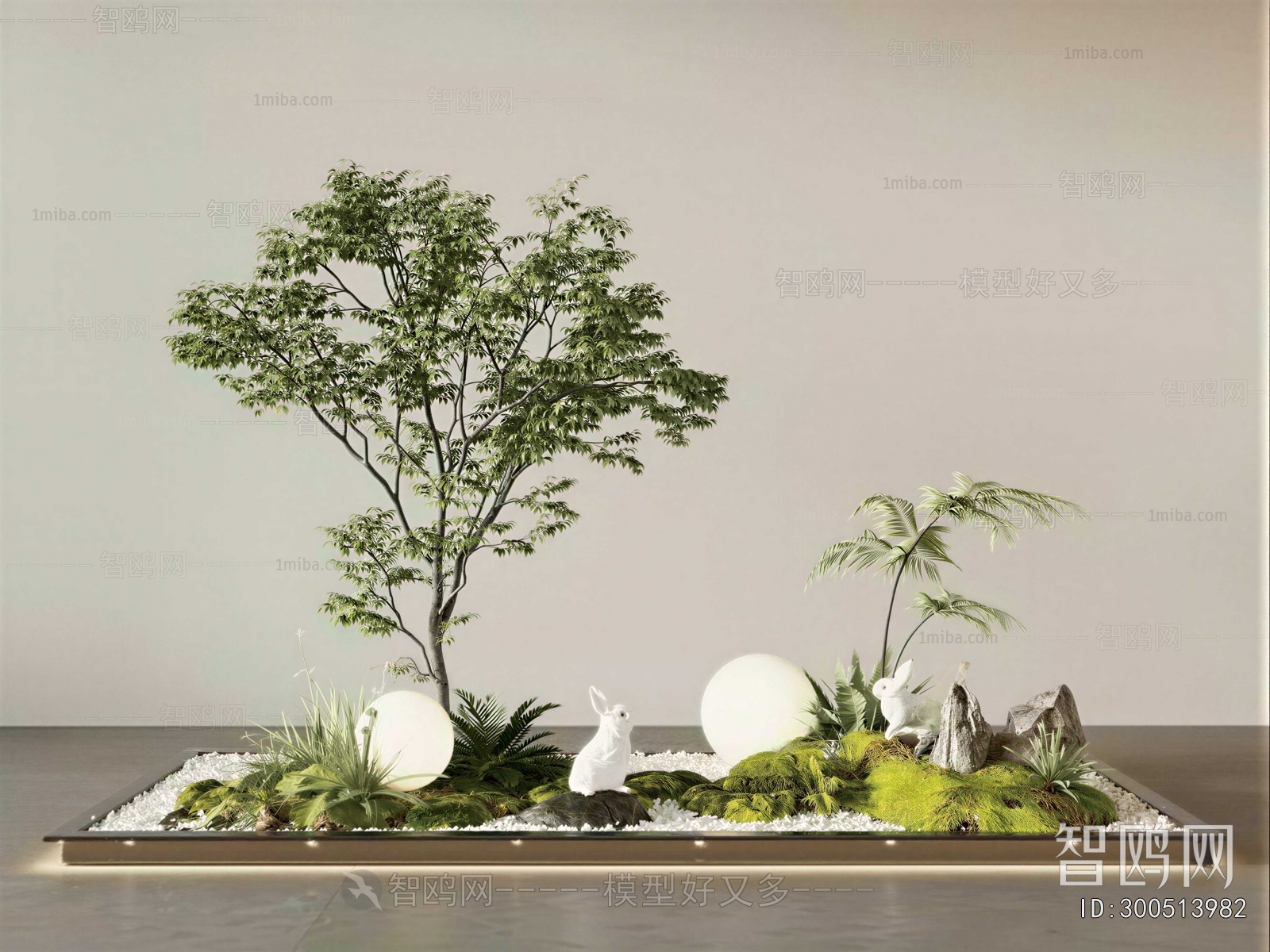 New Chinese Style Plant Landscaping