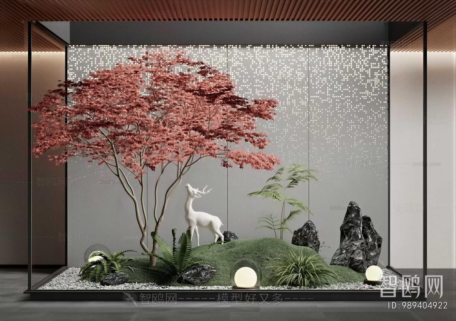 New Chinese Style Plant Landscaping