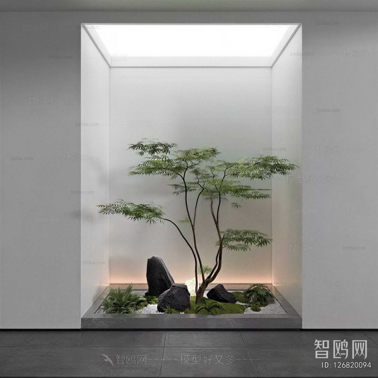 New Chinese Style Plant Landscaping