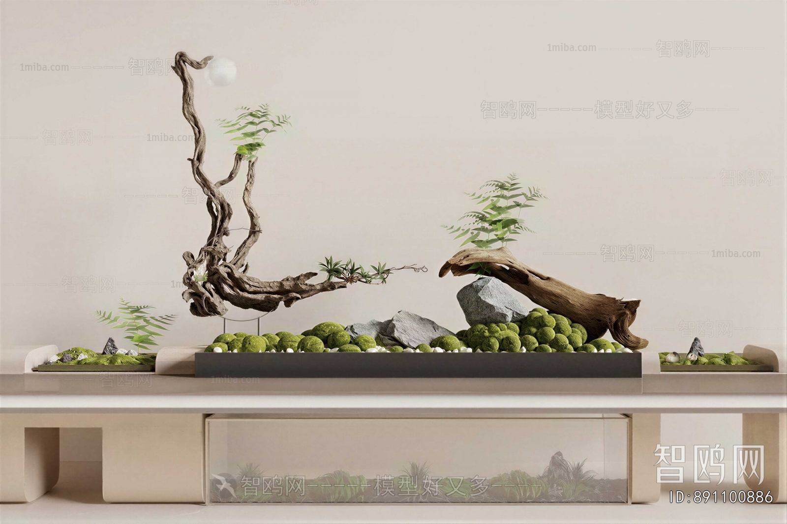 New Chinese Style Plant Landscaping
