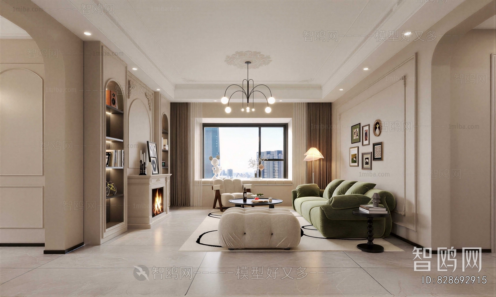 French Style A Living Room