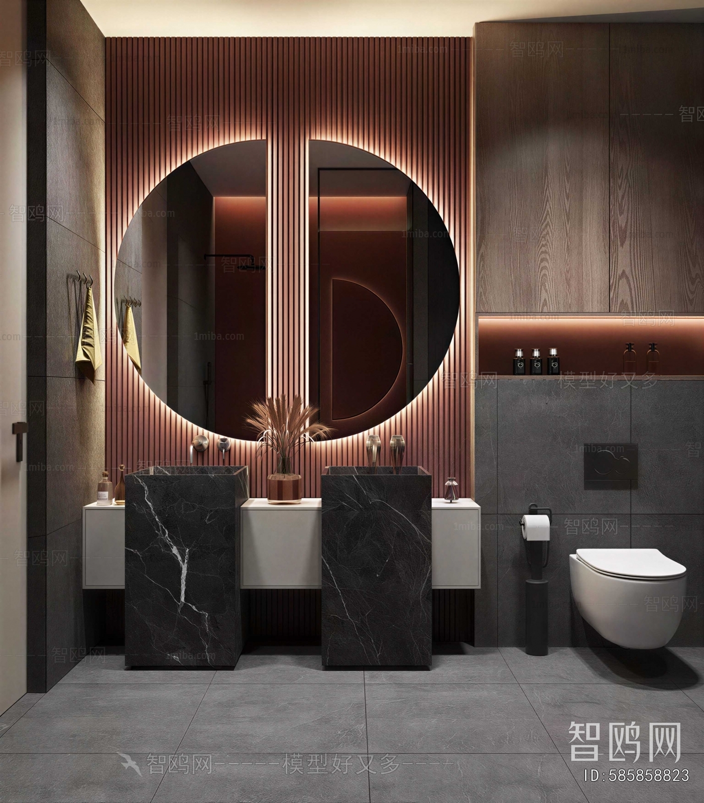 Modern Public Toilet