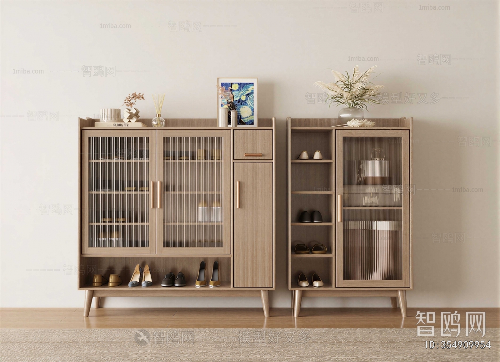 Nordic Style Shoe Cabinet