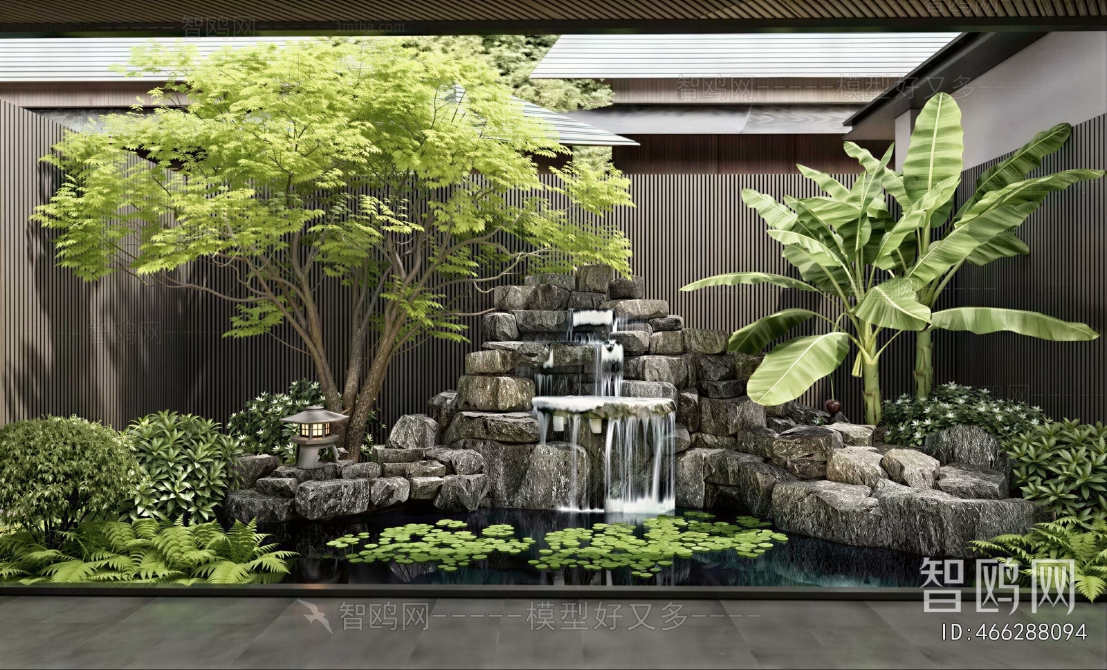 Japanese Style Courtyard/landscape